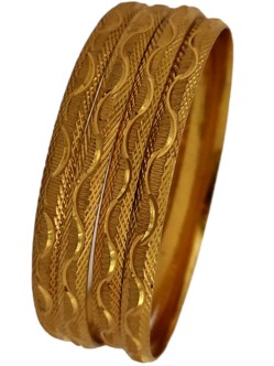 Gold Plated Bangles